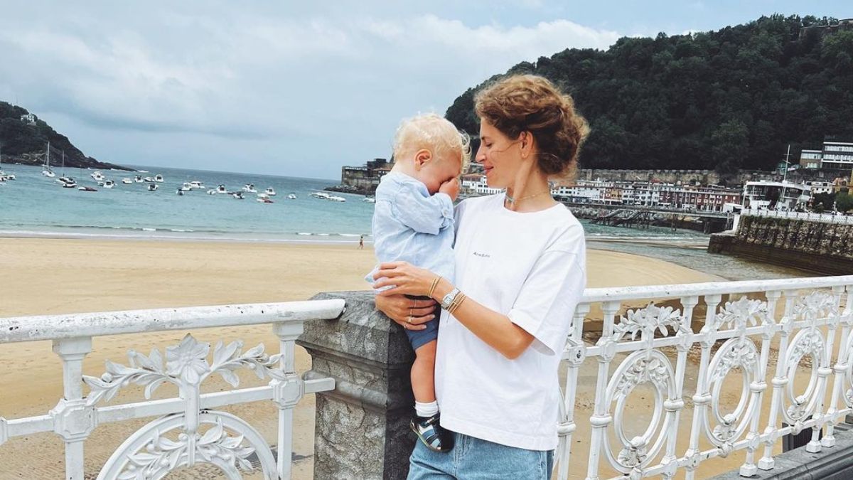 Валерія Гузема з сином Тимуром Валерія Гузема з сином Тимуром