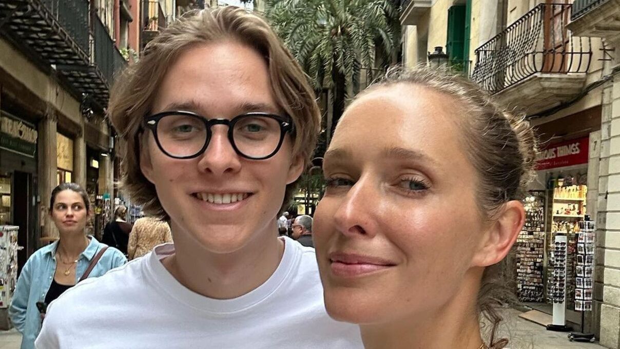 Катя Осадчая с сыном Катя Осадчая с сыном