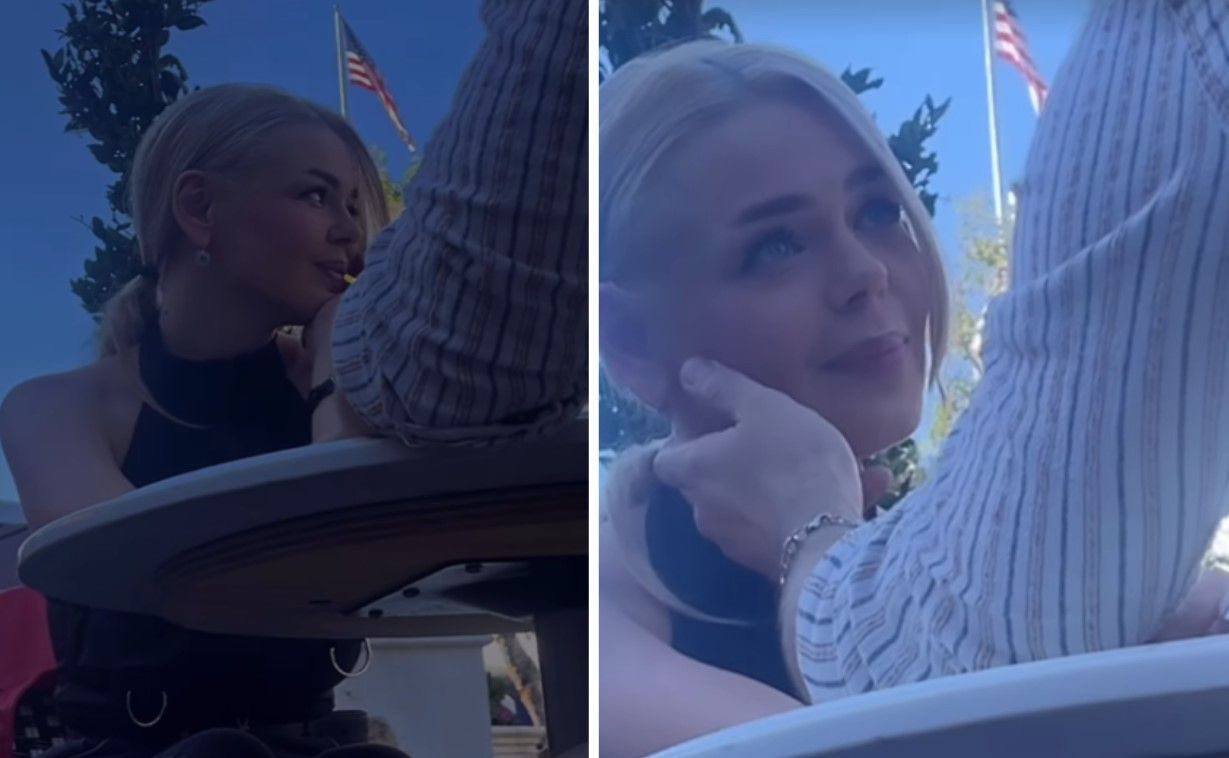 Алина Гросу возле бойфренда Алина Гросу возле бойфренда