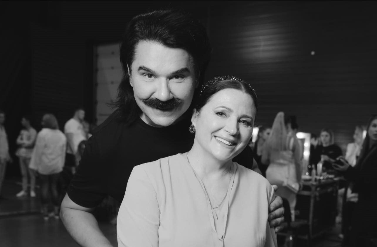 Павел Зибров с Ниной Матвиенко Павел Зибров с Ниной Матвиенко