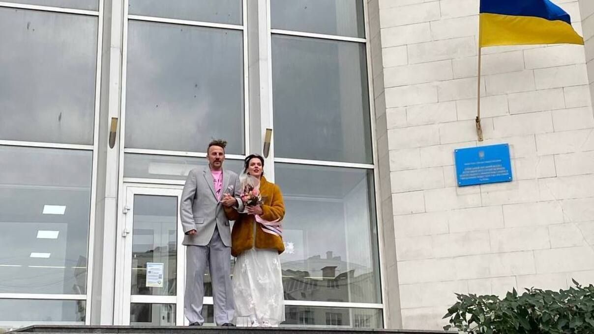 Євген Клопотенко з обраницею Євген Клопотенко з обраницею