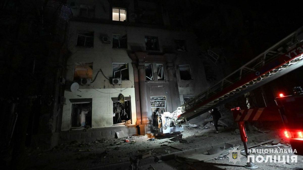 Обстрел Запорожья Обстрел Запорожья