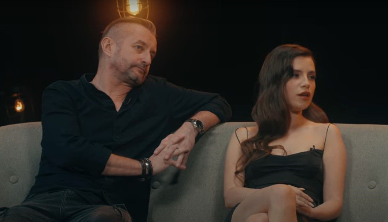 Сергій Жадан з Христиною Соловій Сергій Жадан з Христиною Соловій