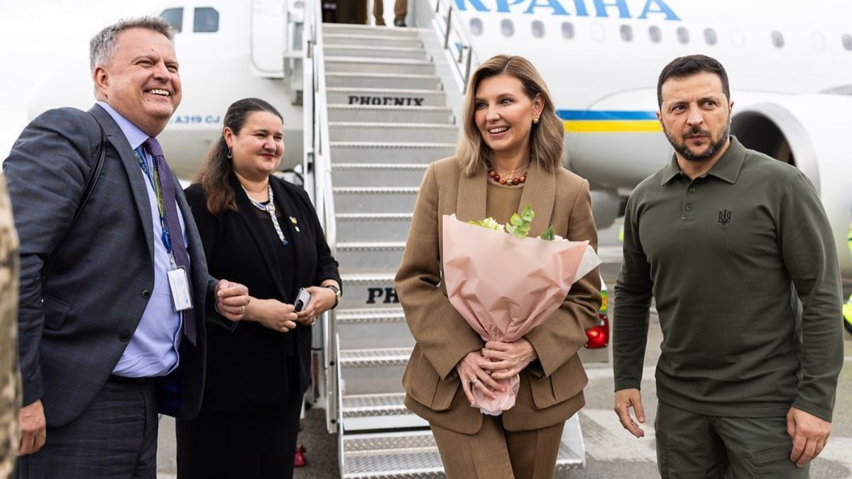 Володимир та Олена Зеленські Володимир та Олена Зеленські