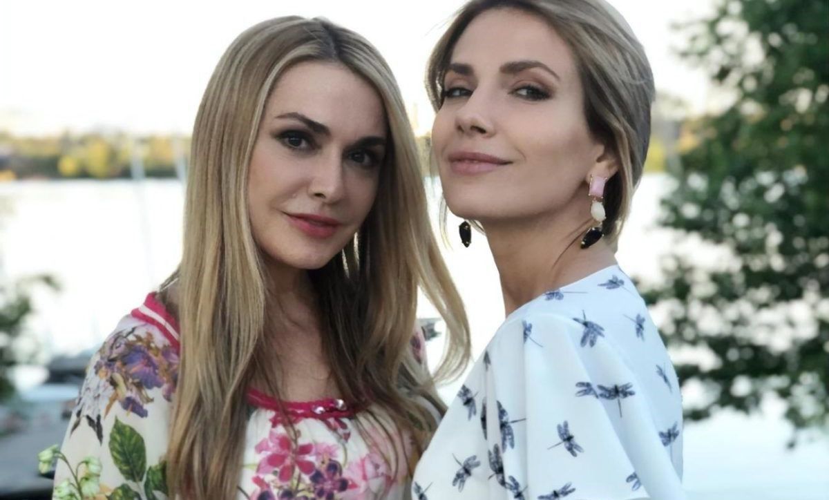 Ольга Сумская с дочерью Антониной Ольга Сумская с дочерью Антониной