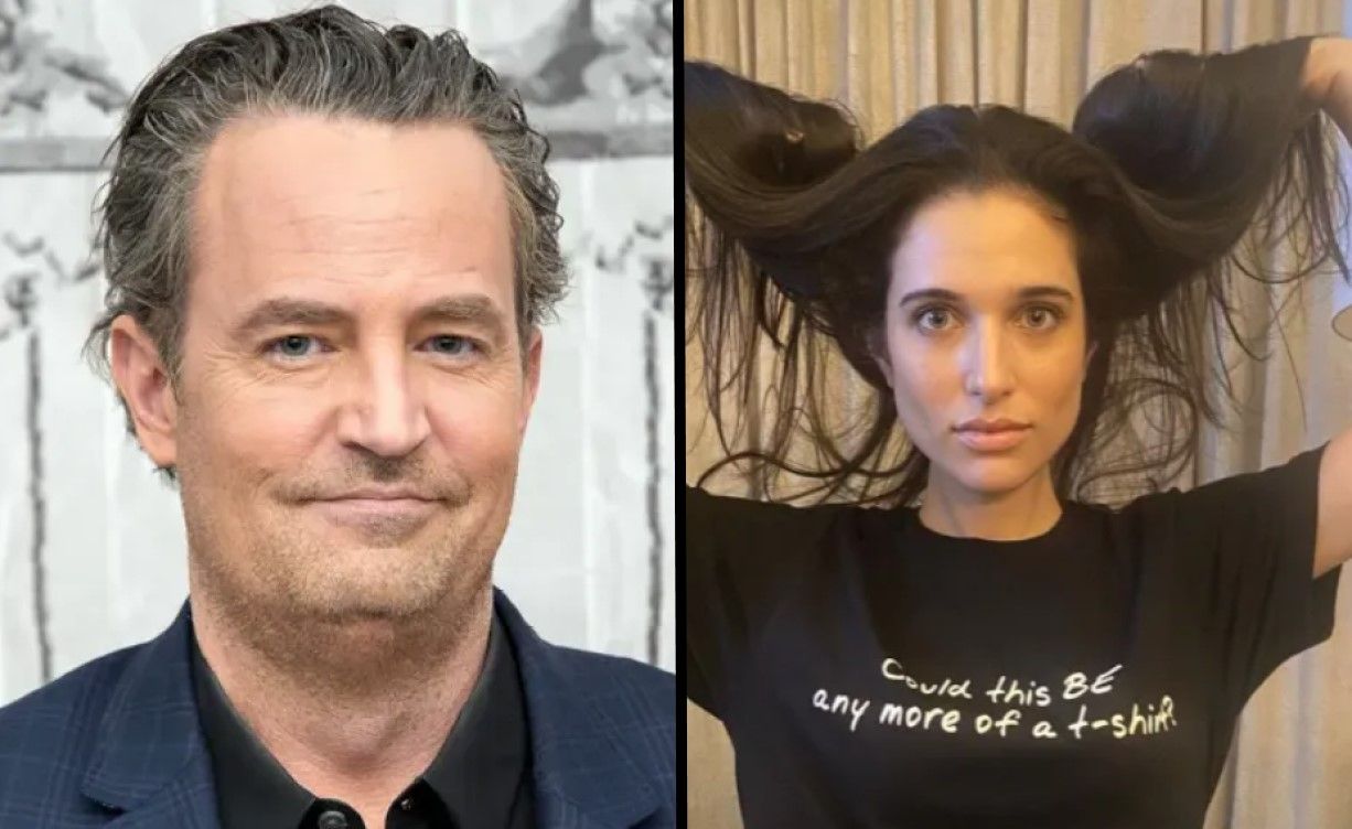 Мэттью Перри и Молли Гурвиц Мэттью Перри и Молли Гурвиц