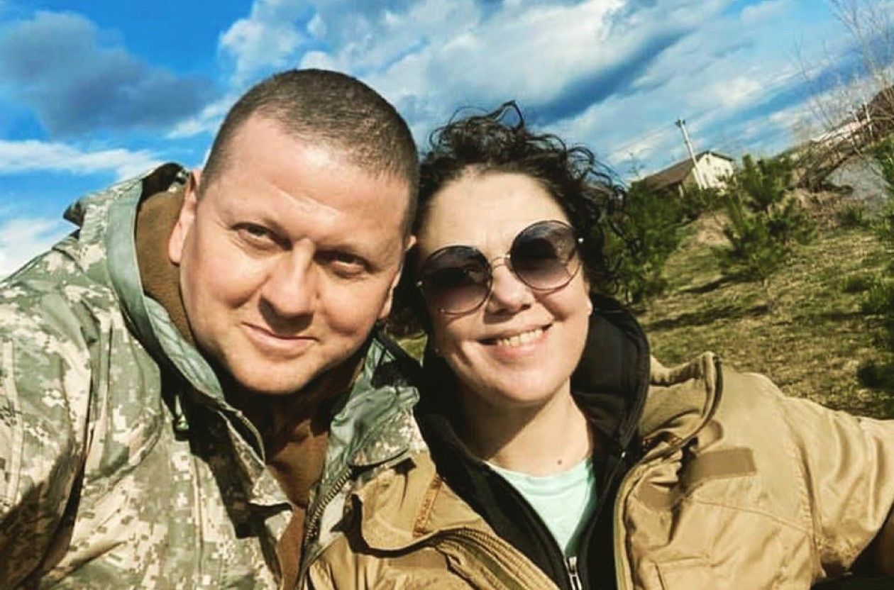 Валерий Залужный с женой Валерий Залужный с женой