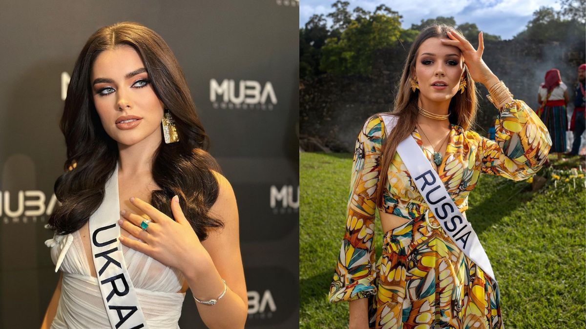 На Мисс Вселенную украинку и россиянку посадили вместе На Мисс Вселенную украинку и россиянку посадили вместе