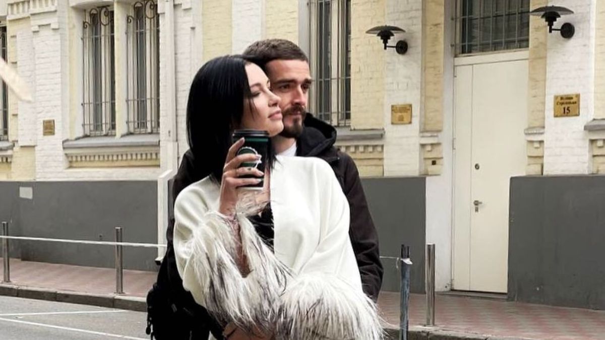 Анастасія Приходько з чоловіком Анастасія Приходько з чоловіком