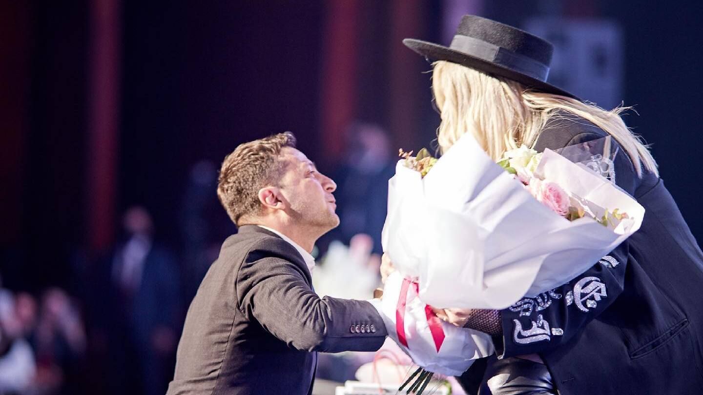 Ірина Білик та Володимир Зеленський Ірина Білик та Володимир Зеленський