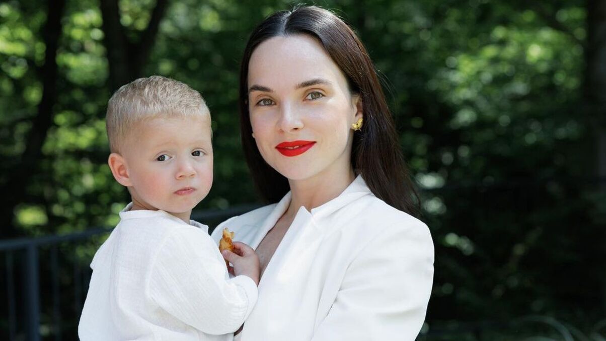 Инна Мирошниченко с сыном Инна Мирошниченко с сыном