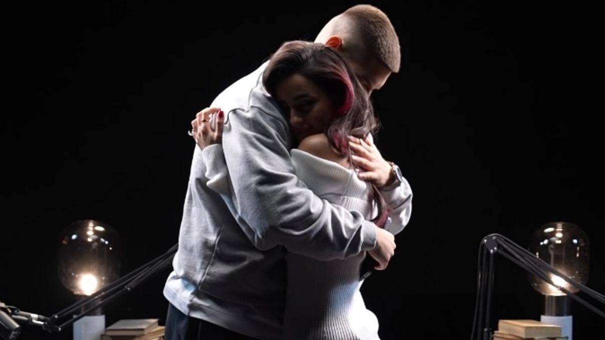 Анна Трінчер та Олександр Волошин Анна Трінчер та Олександр Волошин