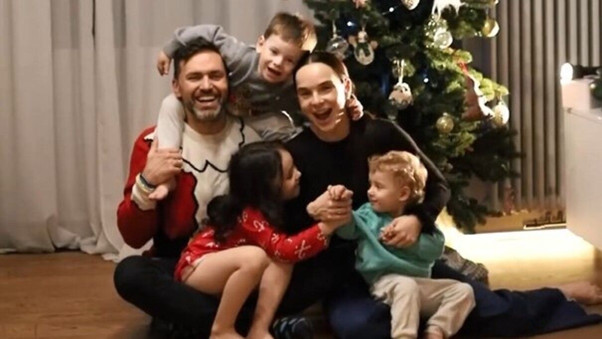 Тімур Мірошниченко з сім'єю Тімур Мірошниченко з сім'єю