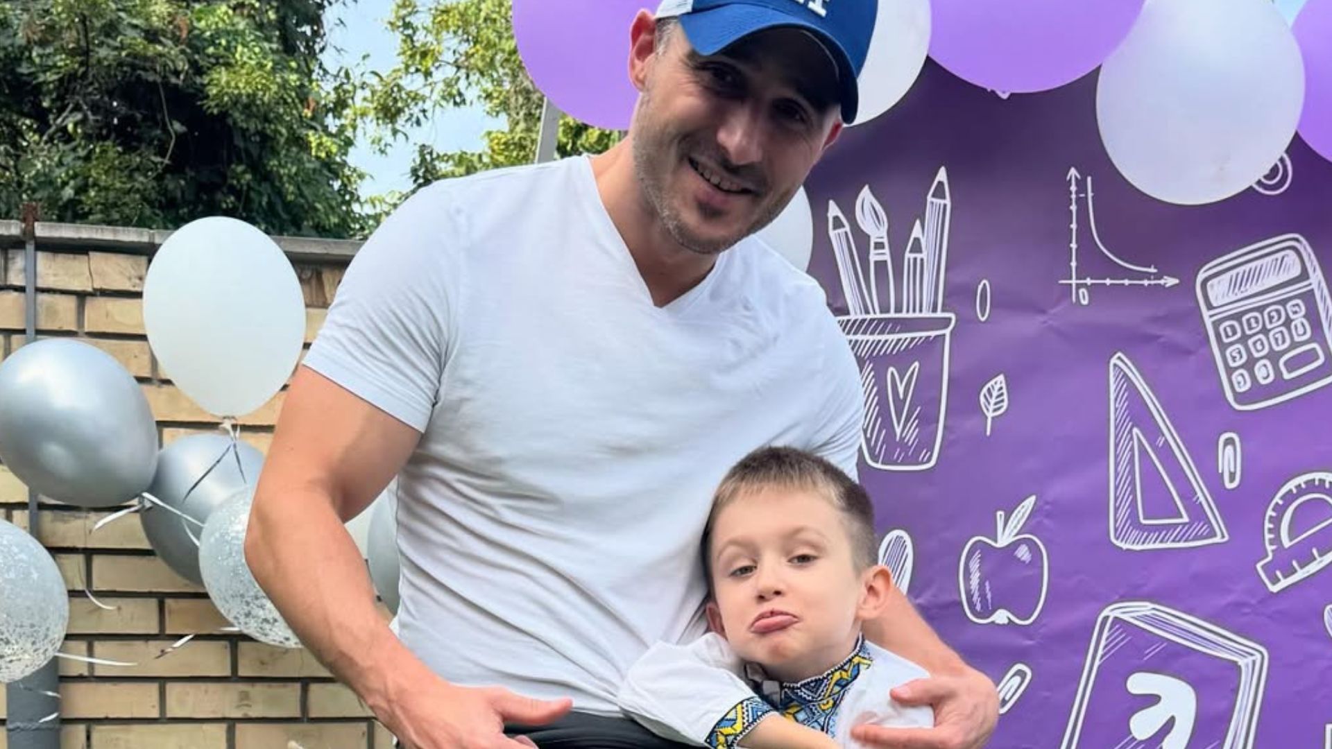 Андрій Федінчик з сином